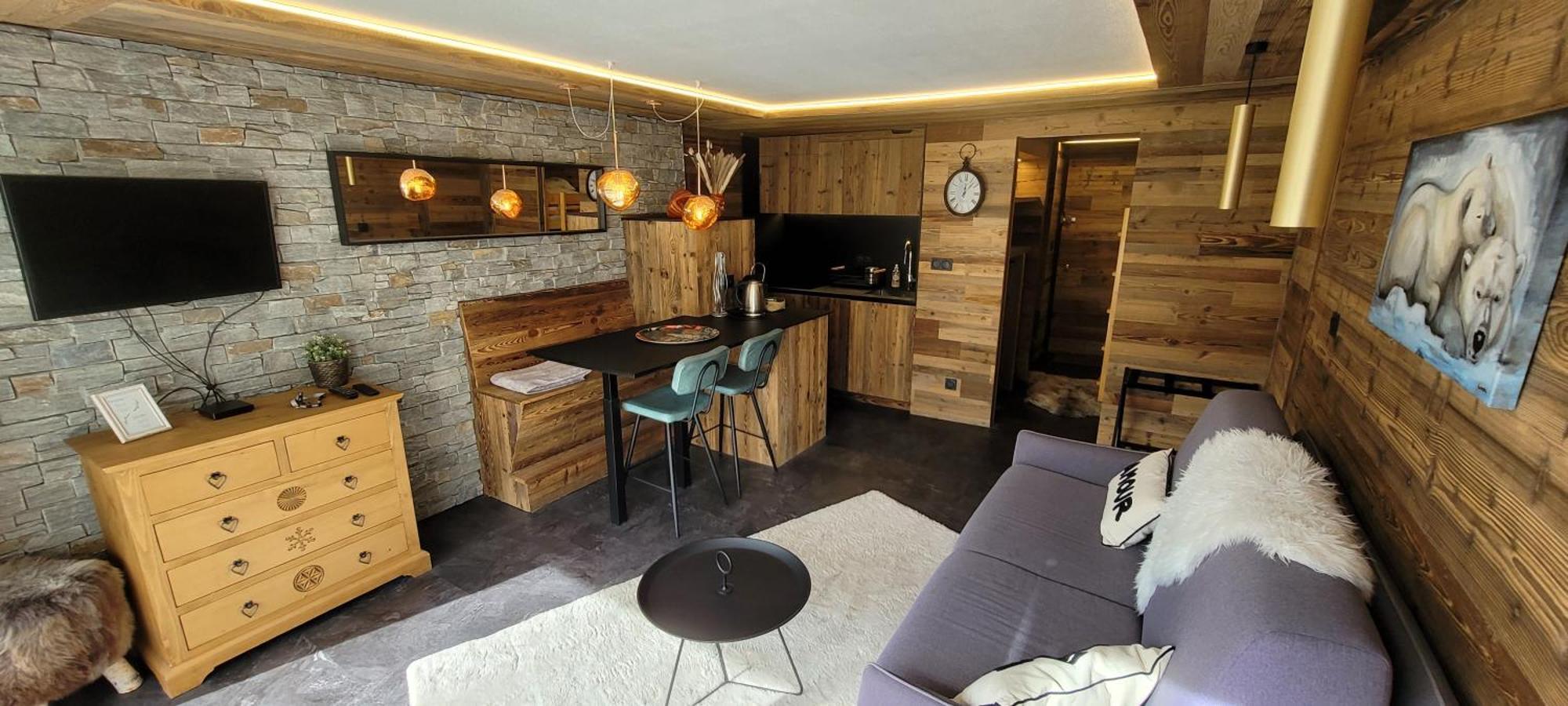 Grands Studios Vue Sur Lac Tignes Kültér fotó